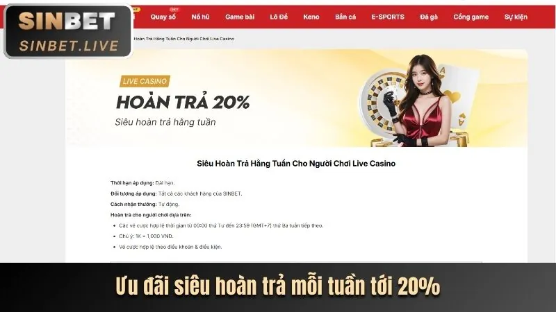 Ưu đãi nạp lại hàng ngày tại tg88.con